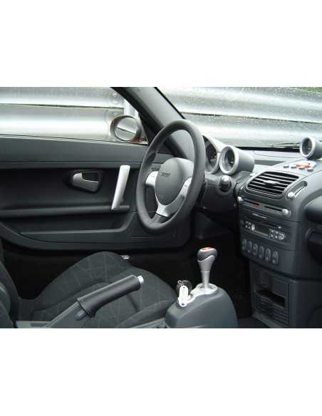 Smart Roadster Brabus 452 interior door handle flow silver left or right side Smart Roadster Brabus 452 interior door handle flow silver left or right side