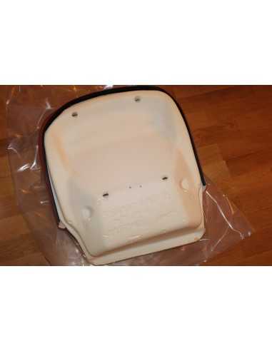 Nuevo cojín de asiento Smart Roadster 452 con diseño de garabatos en rojo