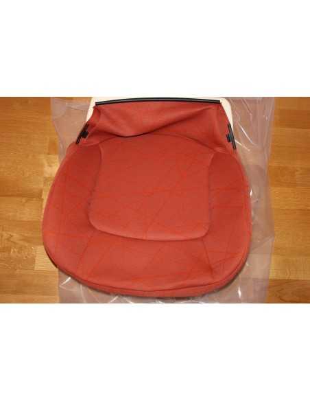 Nuevo cojín de asiento Smart Roadster 452 con diseño de garabatos en rojo