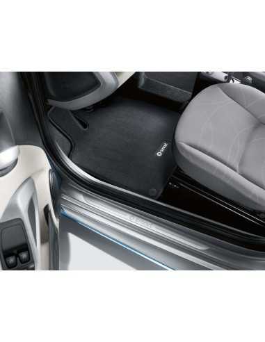 Smart FORTWO FORFOUR 453 Velours-Fußmatten vorne, schwarz, Linkslenker