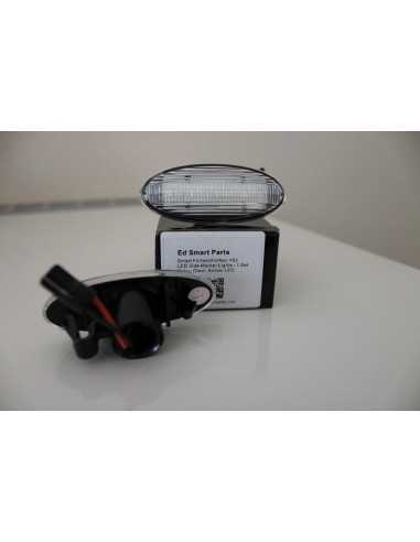 Paire de clignotants latéraux à LED Smart Forfour 453, verre fumé ou transparent, dynamique ou standard