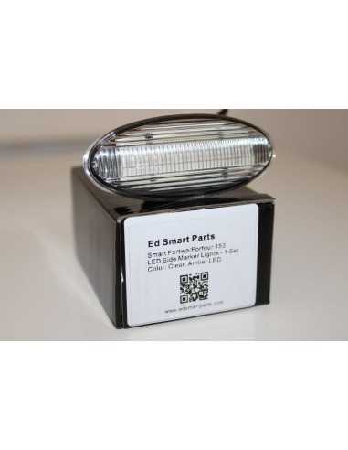 Nuevo par de intermitentes laterales LED Smart Forfour 453 con lente ahumada o transparente, dinámicos o estándar