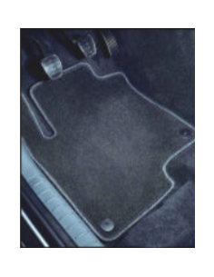 Smart Forfour 454 Original OEM-Fußmatten – Standard (Linkslenker/Rechtslenker)