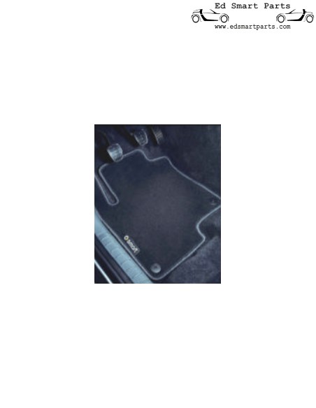 Smart Forfour 454 original OEM Floormats - Velour (LHD / RHD)