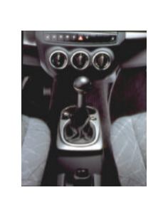 Smart Forfour 454 Leder-Schaltknauf
