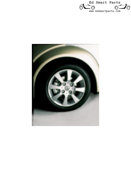 Smart Forfour454 Light-Alloy-Wheel 15'' - 'cruiseline' for tyres 195/50R15