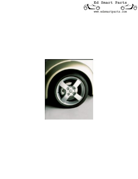 Smart Forfour454 Light-Alloy-Wheel 15'' - 'strokeline' for tyres 195/50R15