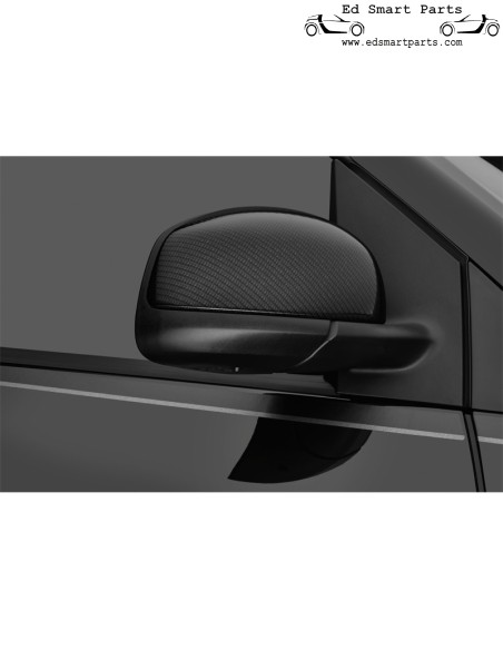 Cubiertas de espejos originales Smart Fortwo Forfour 453 BRABUS con efecto CARBONO