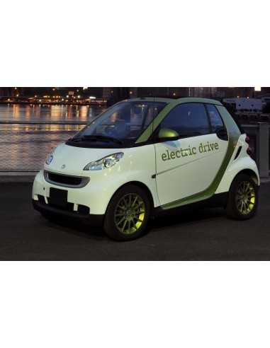 Conjunto de rodas exclusivas Smart Fortwo 451 Light-Alloy-12 Spoke de 15 polegadas