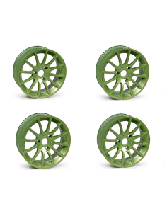 Unique new Smart Fortwo 451 Light-Alloy-12 Spoke Wheel set 15 inch