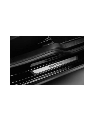 Genuine Smart Fortwo Forfour 453 BRABUS Stainless Steel Door Sills