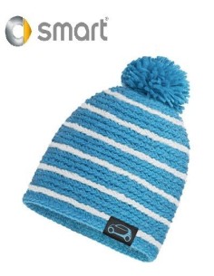 Gorro de malha Smart Passion - azul 2