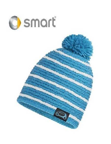 Bonnet tricoté Smart Passion - bleu