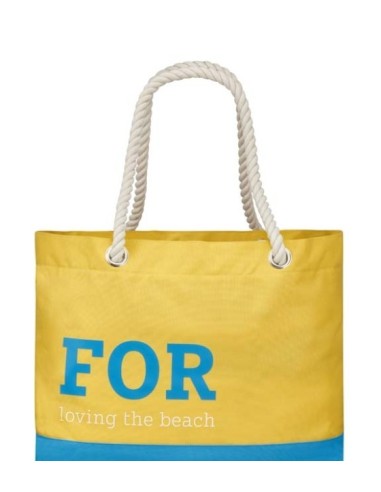 Smart  Beach Bag  Yellow/blue