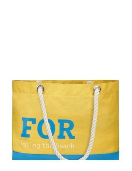 Smart Beach Bag Yellow/blue