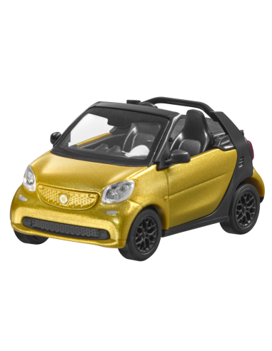smart fortwo cabrio 453 1:87 Negro a amarillo/negro