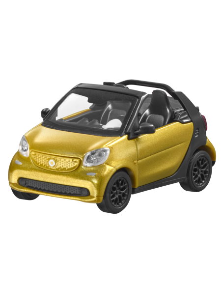 smart fortwo cabrio 453 1:87 Preto-amarelo/preto smart fortwo cabrio 453 1:87 Preto-amarelo/preto