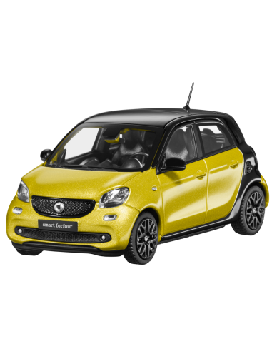 Norev Smart 453 Forfour Prime Yellow Model Car 1:43