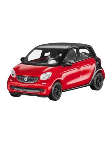 smart forfour 453 1:87 Black/cadmium Red