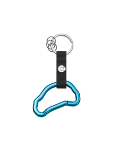Porte-clés à mousqueton intelligent authentique 2