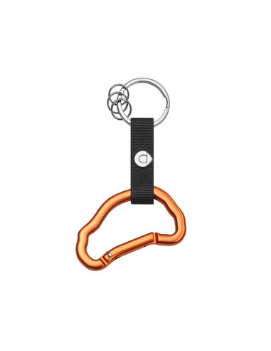 Original Smart Schlüsselanhänger mit Karabinerhaken, Orange, B67993591