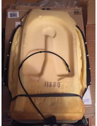 New Smart Roadster Brabus 452 seat backrest cushion black leather heated