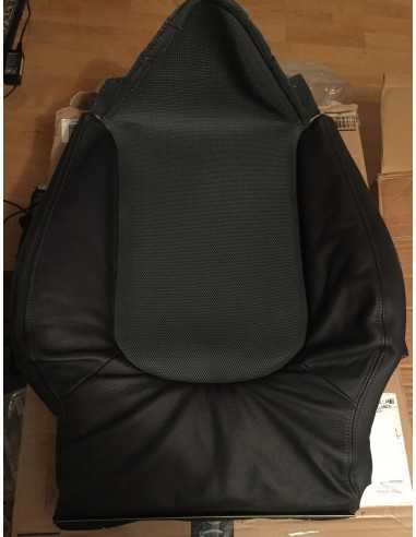 New Smart Roadster Brabus 452 seat backrest cushion black leather heated