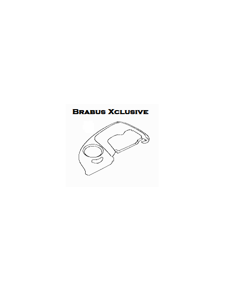 Neuer Smart Roadster Brabus Xclusive Leder-Cockpit-PAD FAHRERSITZ (nur für Linkslenker)