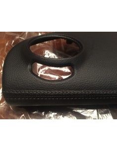 Smart Roadster Brabus airbag passeggero cover in pelle nera RHD