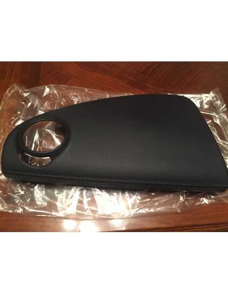 Capa para airbag do passageiro Smart Roadster Brabus couro preto RHD Capa para airbag do passageiro Smart Roadster Brabus couro preto RHD