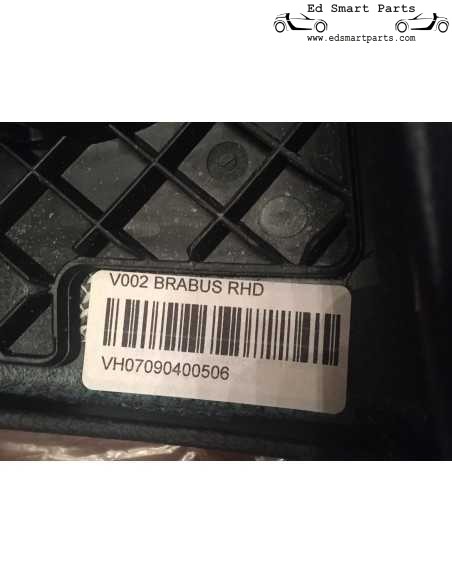 Smart Roadster Brabus passenger airbag cover black leather RHD