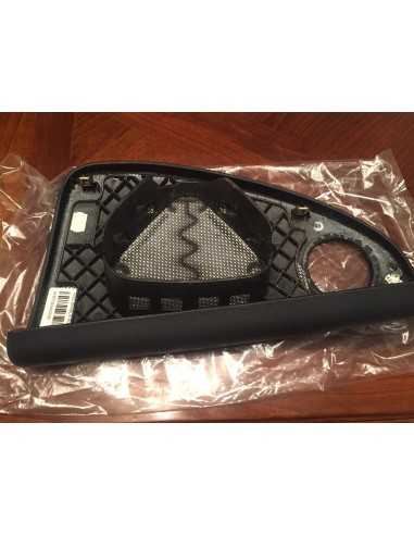 Capa para airbag do passageiro Smart Roadster Brabus couro preto RHD