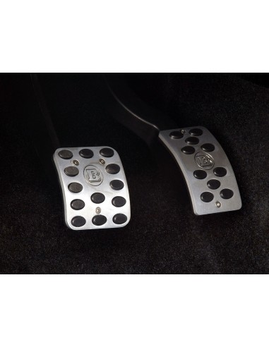 Smart Roadster Brabus 452 aluminium sport pedals brushed chrome