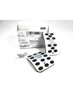 Pedales deportivos de aluminio Smart Roadster Brabus 452 en cromo cepillado 2