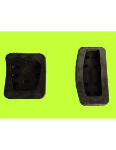 Pedales deportivos de aluminio Smart Roadster Brabus 452 cromados cepillados plug and play 2
