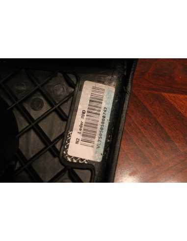 Capa de airbag do passageiro Smart Roadster couro RHD COURO AZUL-PRETO