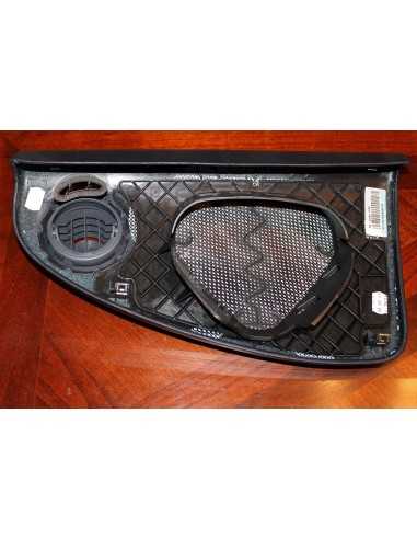 Capa de airbag do passageiro Smart Roadster couro RHD COURO AZUL-PRETO