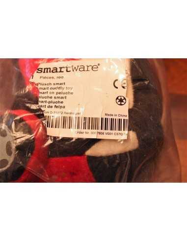 Originale Smartware Peluche auto Smart Fortwo Rossa della collezione 2002