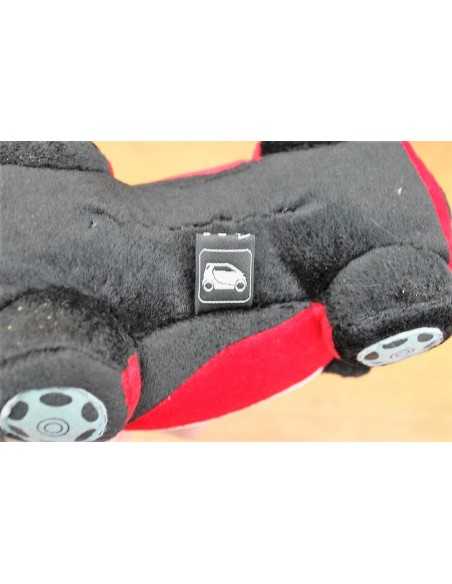 Originale Smartware Peluche auto Smart Fortwo Rossa della collezione 2002 Originale Smartware Peluche auto Smart Fortwo Rossa della collezione 2002