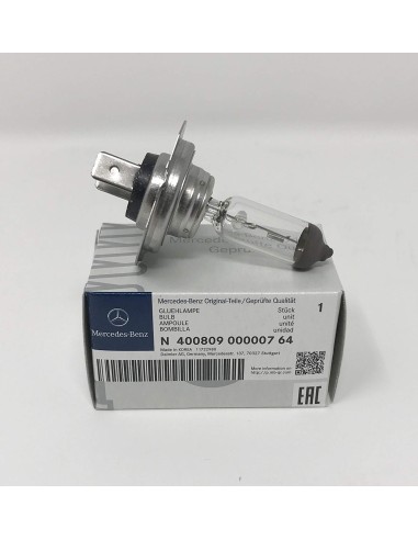 Genuine Mercedes-Benz H7 Bulb - N400809 000007 Suitable for smart forfour 454 and roadster 452
