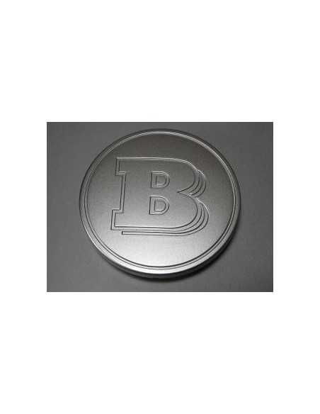 Cache-moyeu de roue Smart Brabus argenté d'origine pour fortwo 450 et 451 roadster 452