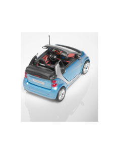 Smart Roadster Cabrio 2002 Blue Metallic 1:43 Model MINICHAMPS