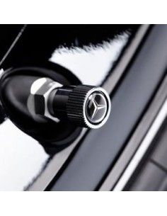 OEM Mercedes-Benz Original-Ventilkappen, schwarz, 4er-Set 2