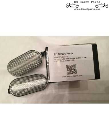 Neu Smart ForTwo 453 Dynamische LED Seitenblinker Repeater Blinker Paar getönt oder klare Linse