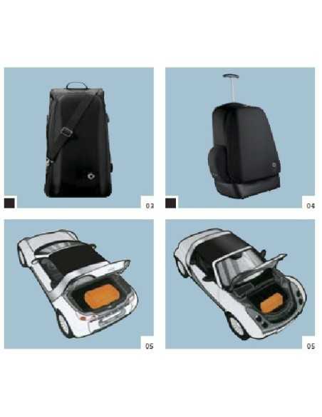 Mochila original Smart Roadster da coleção Smartware de 2006