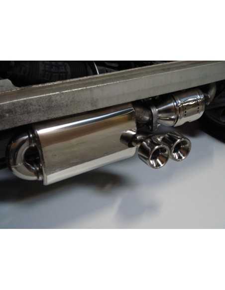 Véritable échappement S-Mann « S-Flow » central Twin