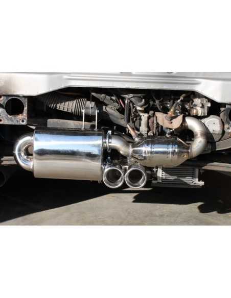 Genuine S-Mann Exhaust “S-Flow” Centre Twin