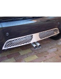 Original S-Mann ForTwo 450 Edelstahl-Heckschürze 2