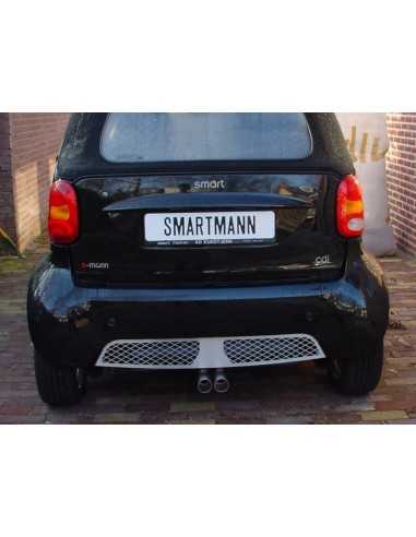 Genuine S-Mann ForTwo 450 Stainless Steel Rear Valance