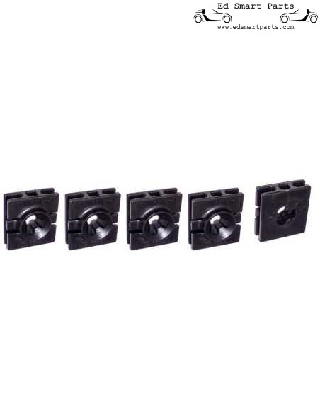 Smart Fortwo 451 Side Skirt sliding clips set of 5